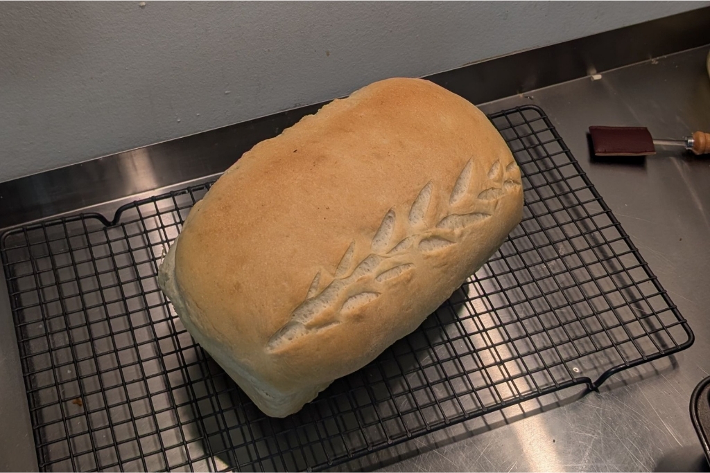 Picture of Sourdough discard sandwich loaf
