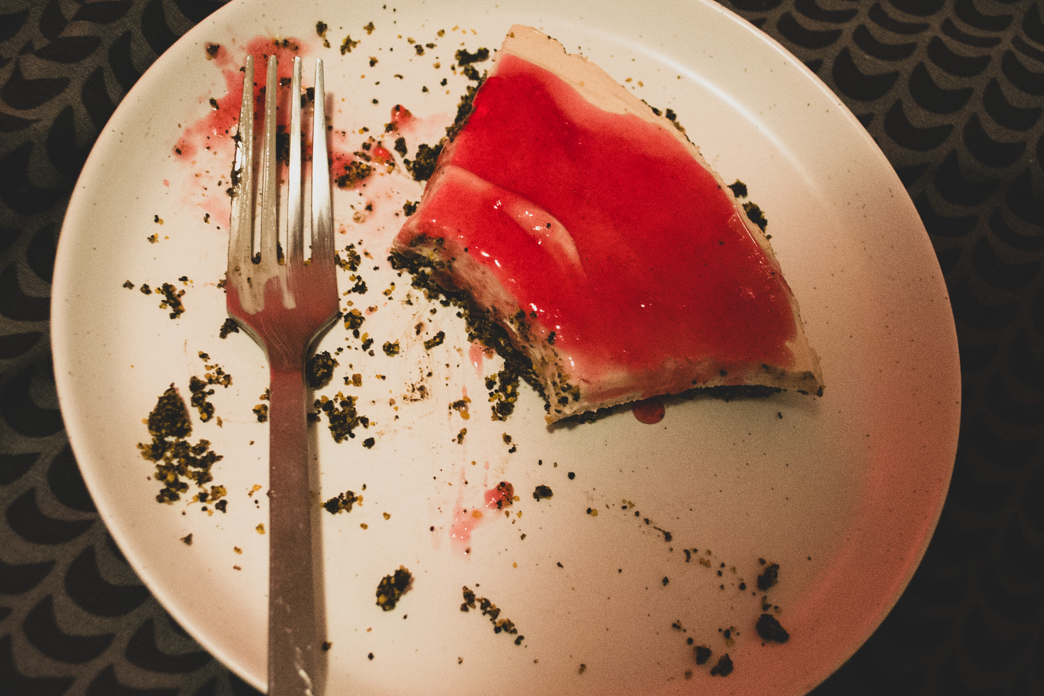 Picture of no bake cheesecake