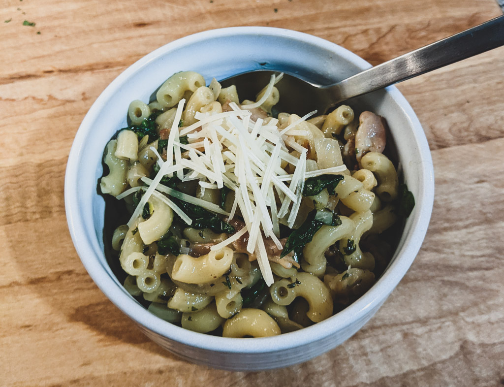 Picture of Pasta and Spinach